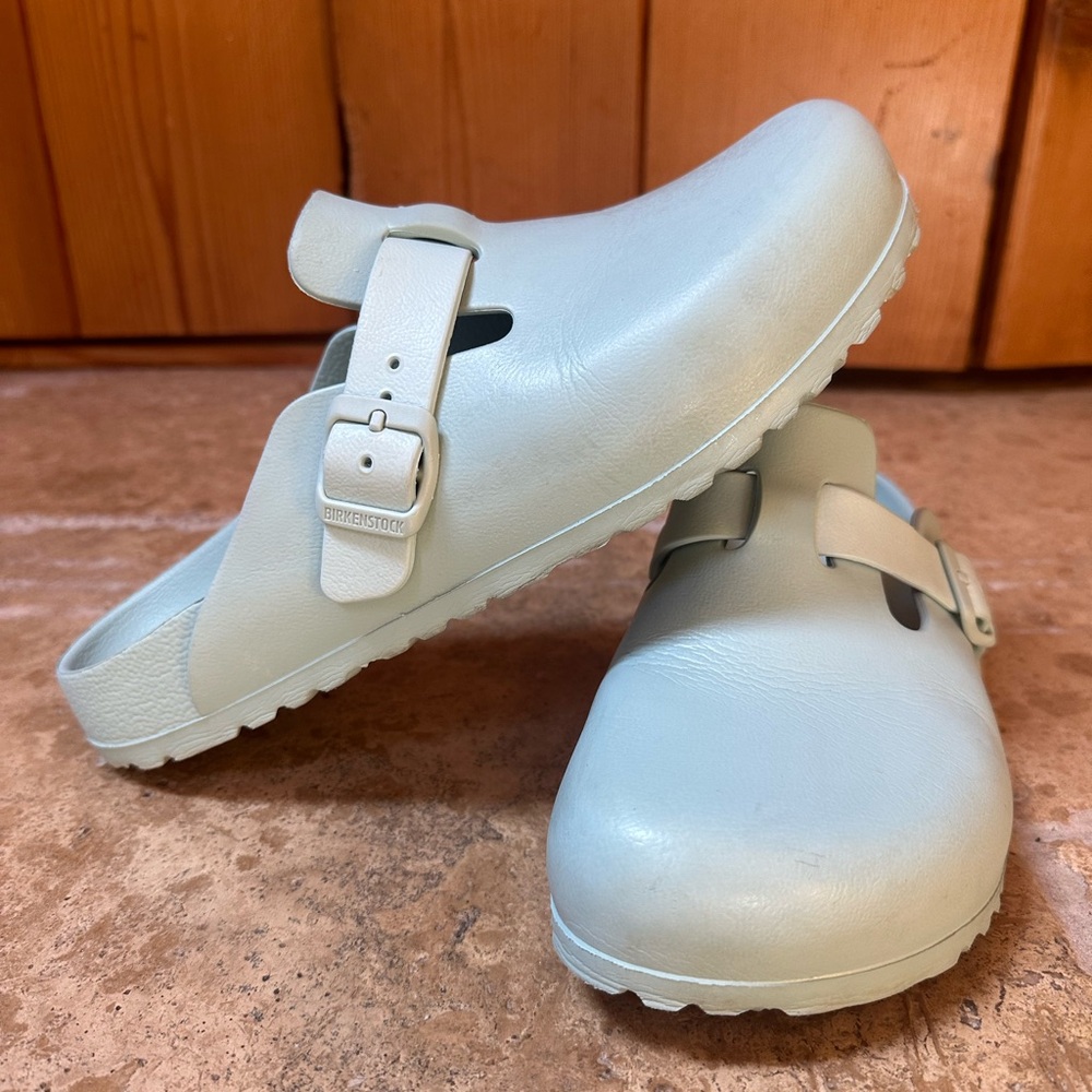 Birkenstock Boston Eva - surf green